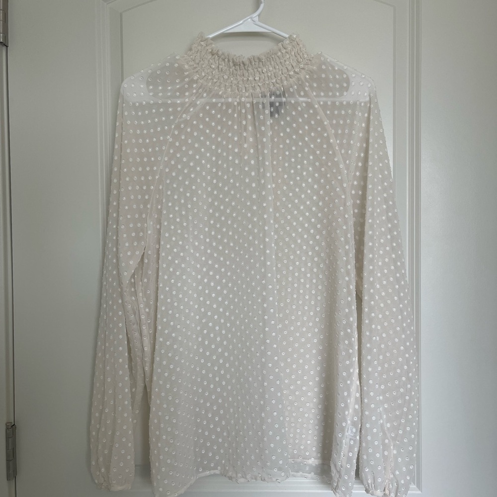Ivory blouse